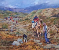 Naseeb Khan, 30 x 36 Inch, Oil on Canvas, Landscape Painting, AC-NSBK-010 Naseeb Khan, 30 x 36 Inch, Oil on Canvas, Landscape Painting, AC-NSBK-010